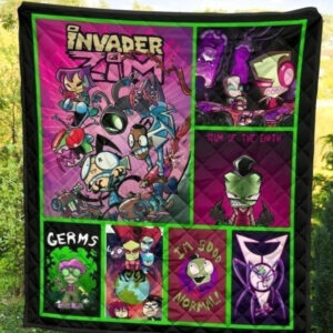 Invader Zim Blanket Fan Gift Idea