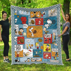 Peanuts Lover Snoopy Lover Fleece Blanket Blanket 10