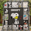 Cartoon Character Baw Snoopy Quilt Fleece Blanket Fan Made All Season 3D Blanket 16