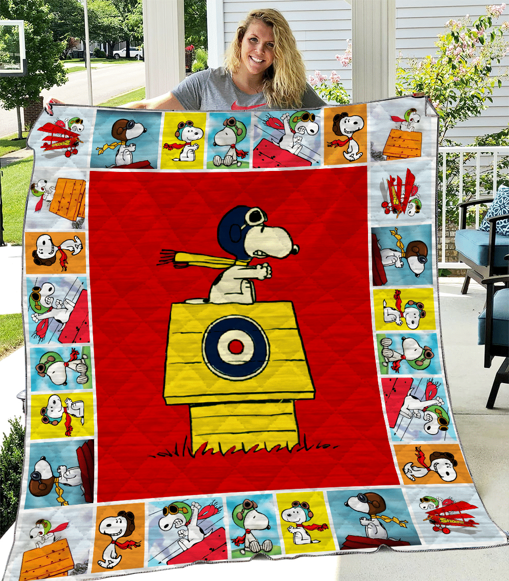 Cartoon Character Snoopy’S House Quilt Fleece Blanket Fan Made All Season 3D Blanket 16 Cartoon Character Snoopy’S House Quilt Fleece Blanket Fan Made All Season 3D Blanket 16