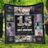 Grey’S Anatomy 15 Years Anniversary Blanket Gift Idea 3D Blanket 19