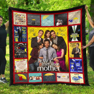 How I Met Your Mother Blanket Tv Show Fan Gift 3D Blanket 22