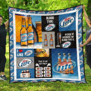 Miller Lite Blanket Funny Gift For Beer Lover 3D Blanket 31