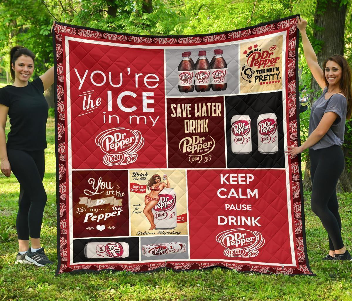 Dr Pepper Diet Blanket Funny Gift For Soft Drink Lover 3D Blanket 36 Dr Pepper Diet Blanket Funny Gift For Soft Drink Lover 3D Blanket 36