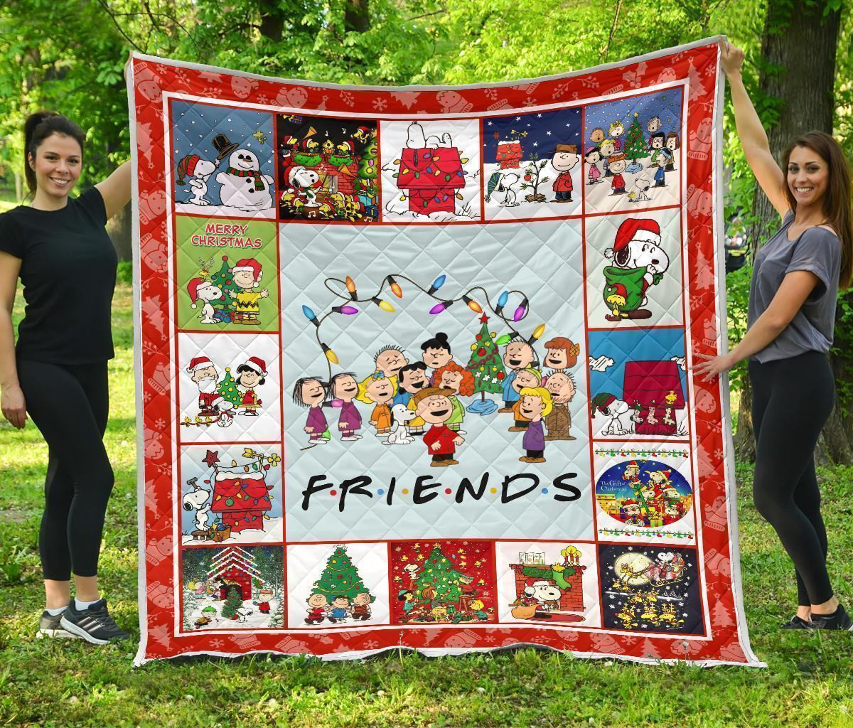 Snoopy Friends Christmas Blanket Xmas Bedding Decor Idea 3D Blanket 43 Snoopy Friends Christmas Blanket Xmas Bedding Decor Idea 3D Blanket 43