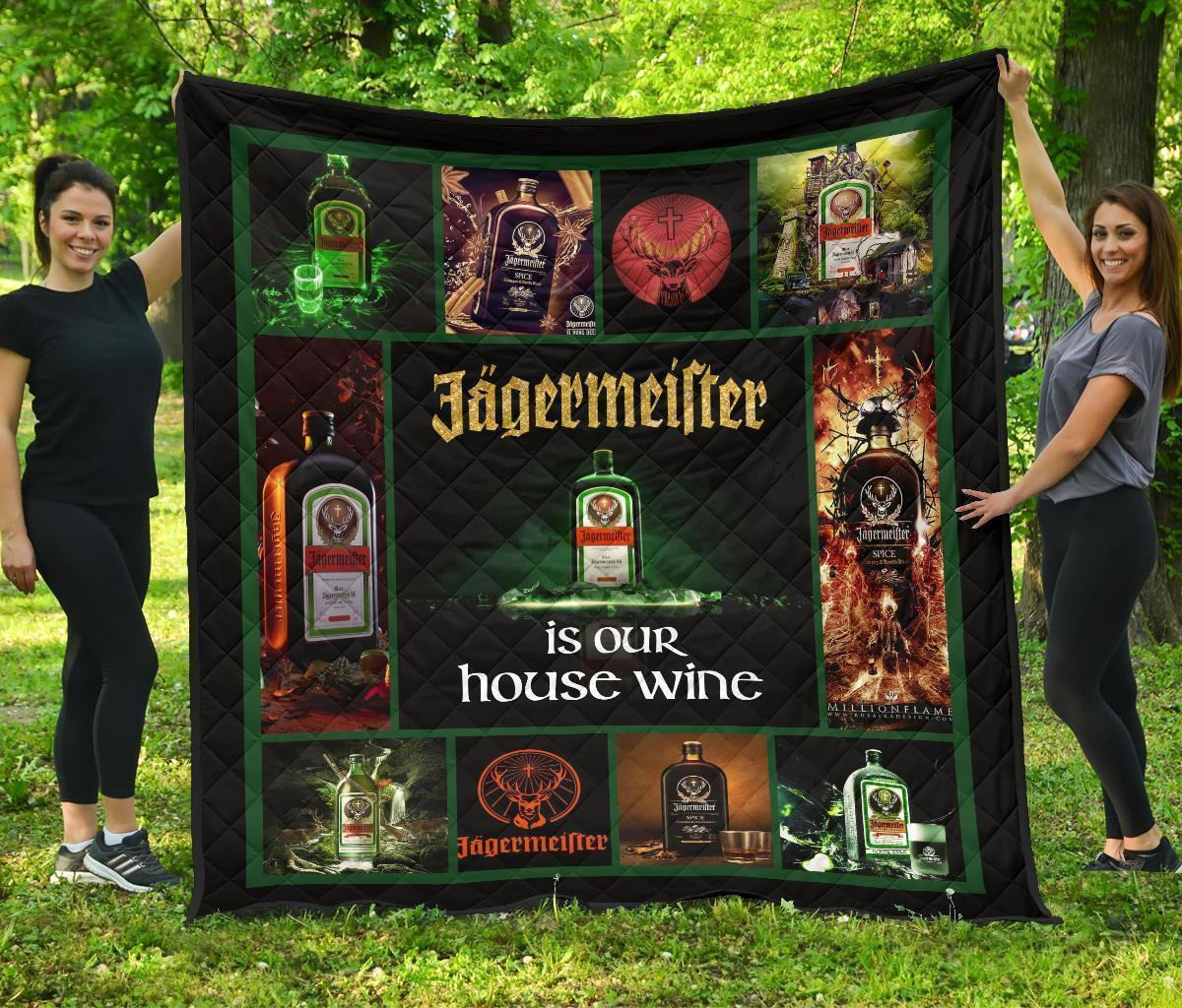 Jagermeister Is Our Wine Blanket Funny Gift Idea 3D Blanket 53 Jagermeister Is Our Wine Blanket Funny Gift Idea 3D Blanket 53
