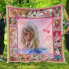 Taylor Swift Blanket Cute Gift Idea For Fan 3D Blanket 58