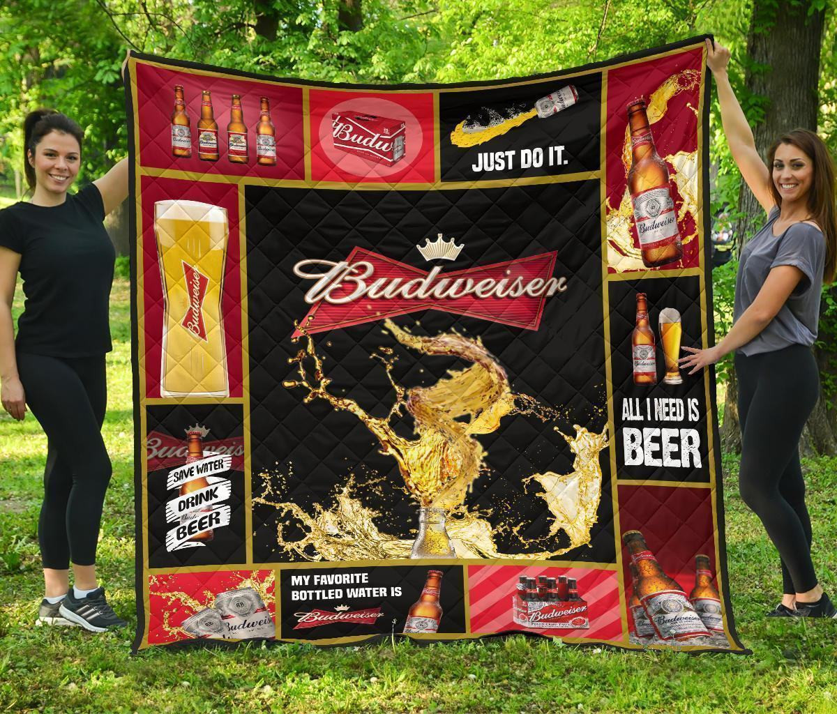 Budweiser Blanket Funny Beer Lover Gift Idea 3D Blanket 98 Budweiser Blanket Funny Beer Lover Gift Idea 3D Blanket 98