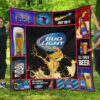 Bud Light Blanket Beer Lover Funny Gift Idea 3D Blanket 99