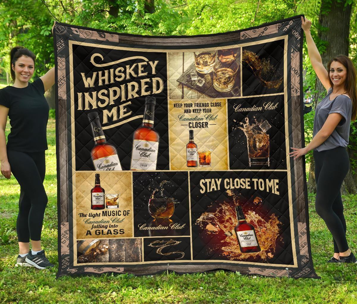 Canadian Club Blanket Whiskey Inspired Me Gift Idea 3D Blanket 111 Canadian Club Blanket Whiskey Inspired Me Gift Idea 3D Blanket 111