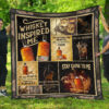 Bulleit Bourbon Blanket Whiskey Inspired Me Gift Idea 3D Blanket 117