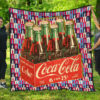 Coke Cola Retro Aesthetic Patterns Premium Blanket 3D Blanket 144