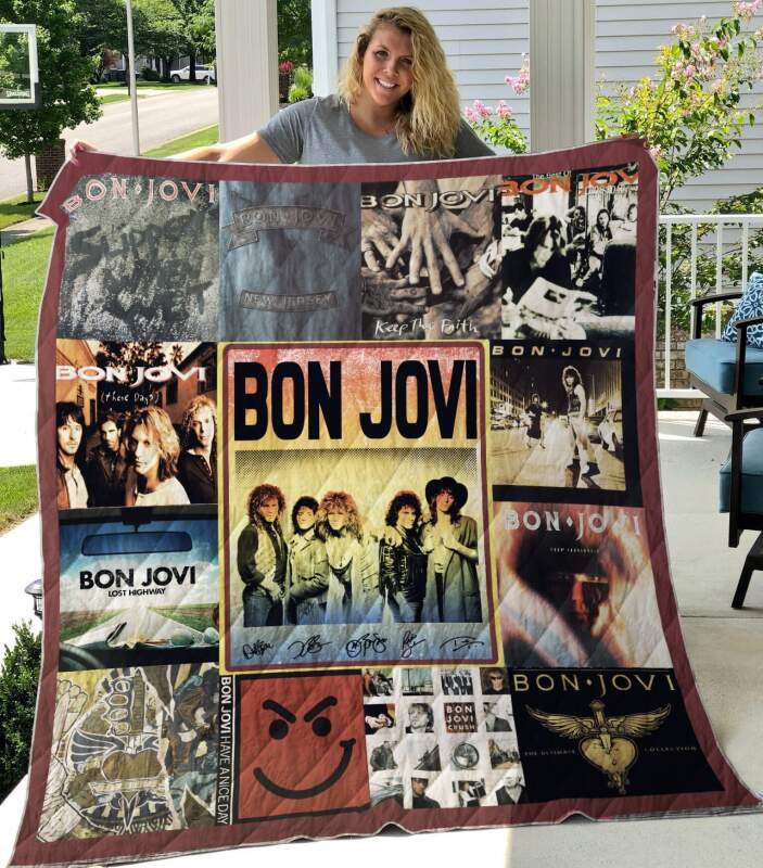 Bon Jovi Rock Band Thank You For The Memories 8k773 Gift Lover Blanket II0 Bon Jovi Rock Band Thank You For The Memories 8k773 Gift Lover Blanket II0