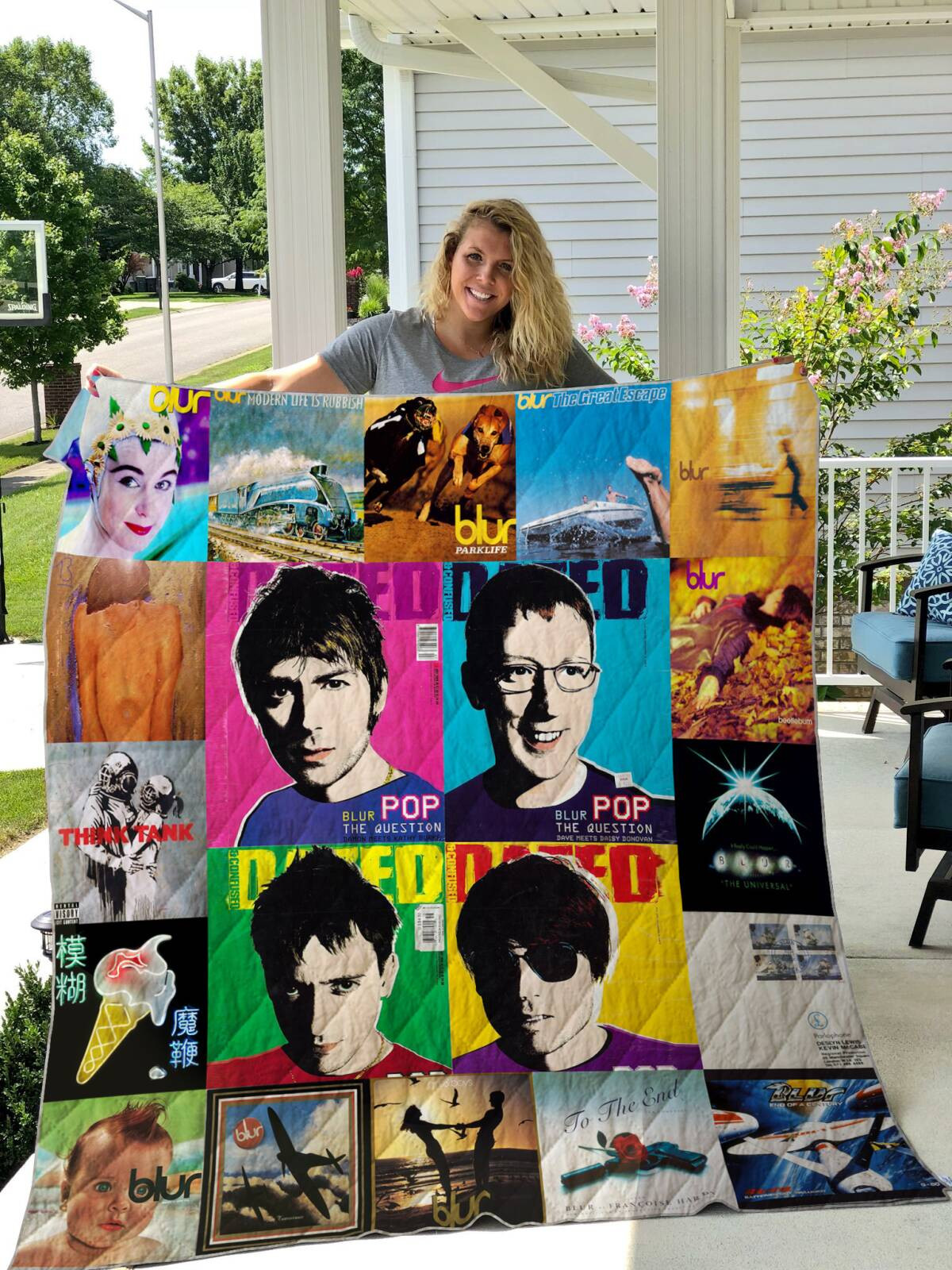 Blur Albums Music Band Thank You For The Memories 8k797 Gift Lover Blanket II0 Blur Albums Music Band Thank You For The Memories 8k797 Gift Lover Blanket II0