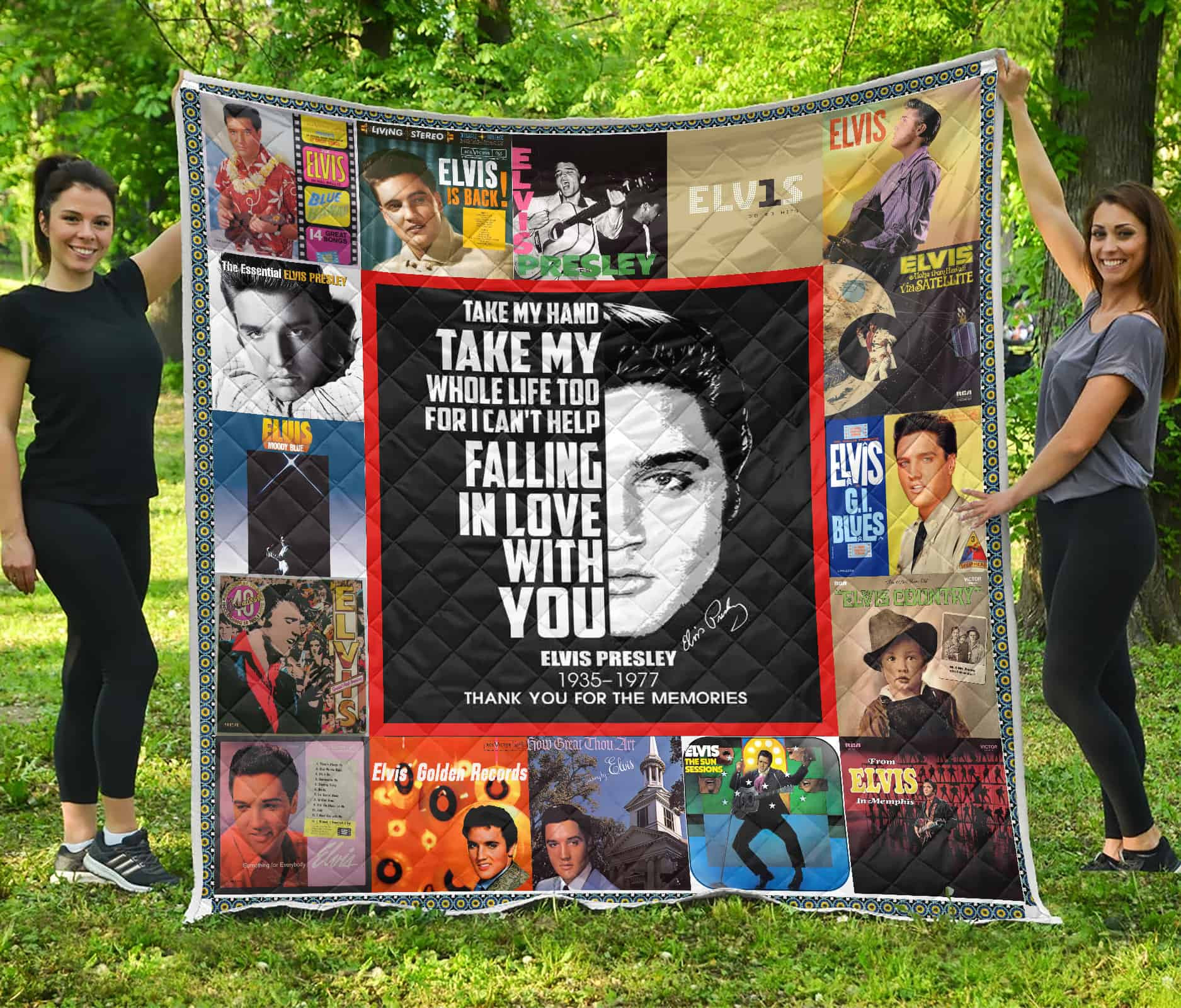 Elvis Presley Music Thank You For The Memories 8K804 Gift Lover Blanket II0 Elvis Presley Music Thank You For The Memories 8K804 Gift Lover Blanket II0