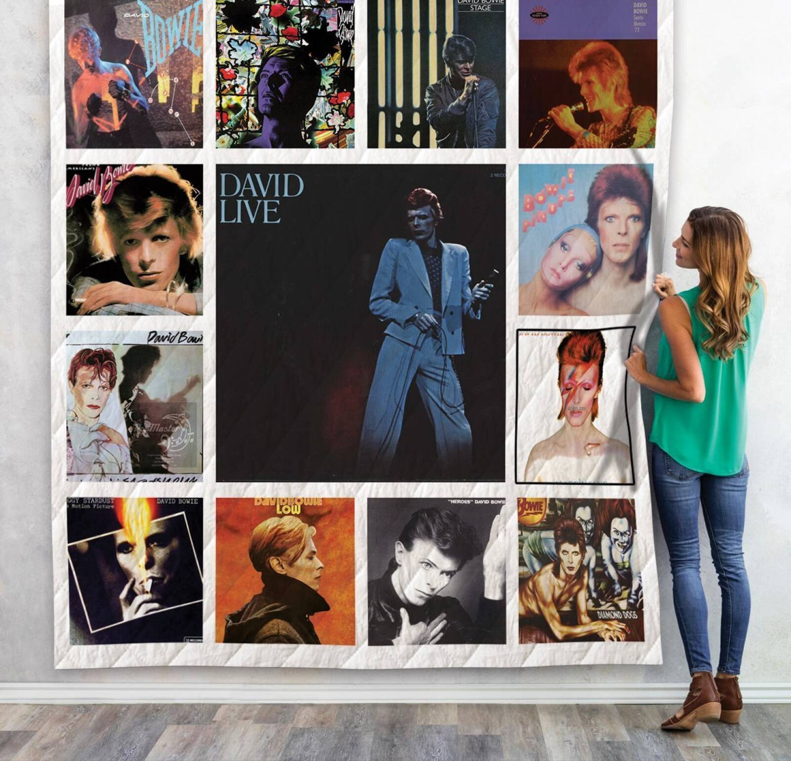 David Bowie Album Music Thank You For The Memories 8K816 Gift Lover Blanket II0 David Bowie Album Music Thank You For The Memories 8K816 Gift Lover Blanket II0