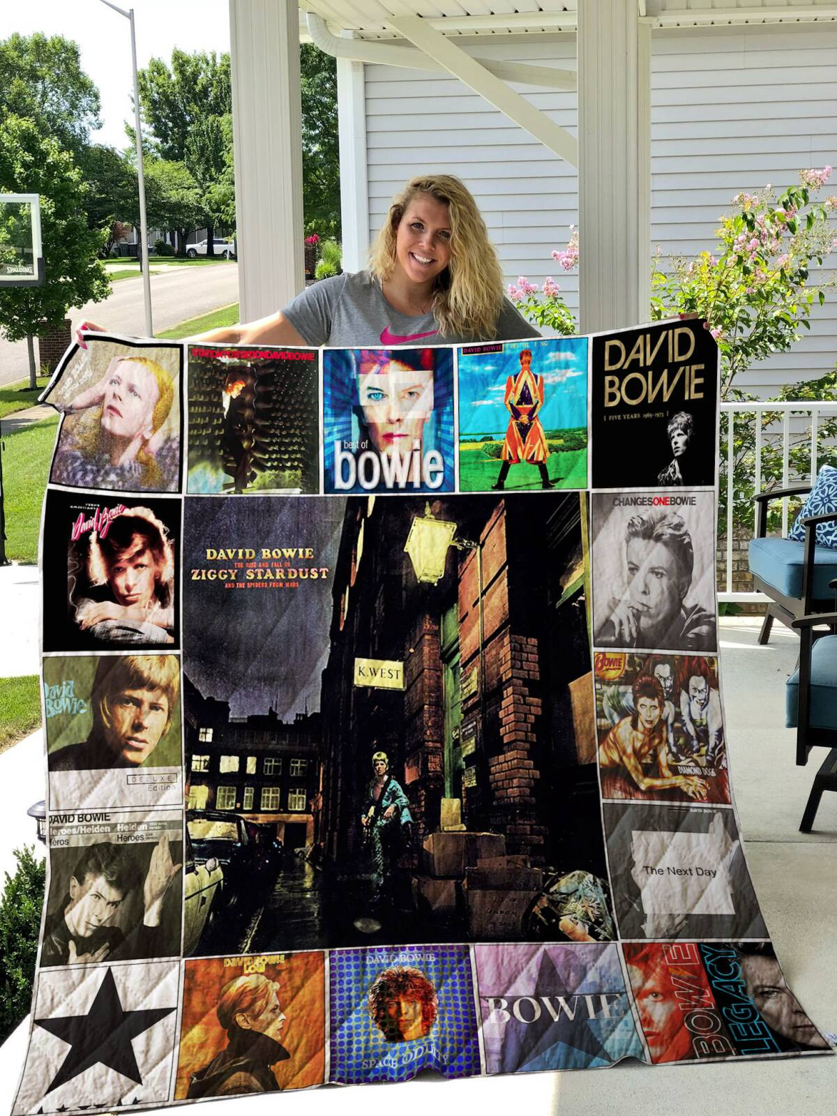 David Bowie Album Music Thank You For The Memories 8K820 Gift Lover Blanket II0 David Bowie Album Music Thank You For The Memories 8K820 Gift Lover Blanket II0