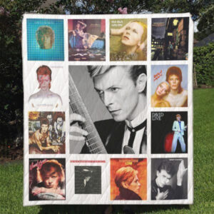 David Bowie Album Music Thank You For The Memories 8K822 Gift Lover Blanket II0