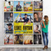 Luke Bryan Album Music Thank You For The Memories 8K863 Gift Lover Blanket II0