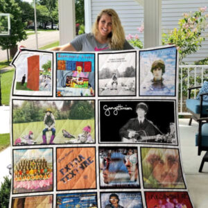 George Harrison Album Music Thank You For The Memories 8K885 Gift Lover Blanket II0
