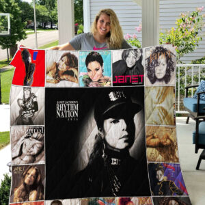 Janet Jackson Album Music Thank You For The Memories 8K896 Gift Lover Blanket II0