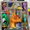 Huge Sea Horse Blanket