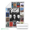 Rush Band Fleece Blanket