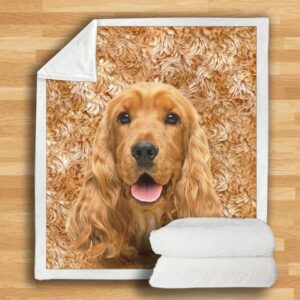English Cocker Spaniel Blanket