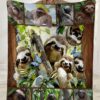 Cute Sloths Ultra Soft Cozy Plush Fleece Blanket
