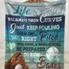 Baseball Life Always Throw Curves Just Keep Foulingthem Off Ultra Soft Cozy Plush Fleece Blanket