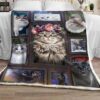 Rosie Flowers Cat Blanket