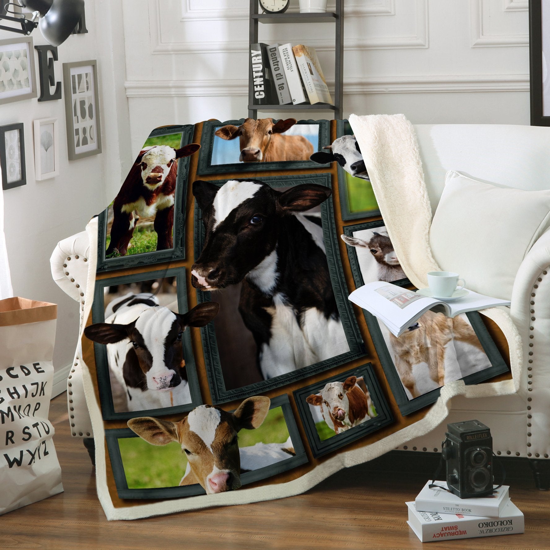 Dairy Cow Beauty Blanket Dairy Cow Beauty Blanket