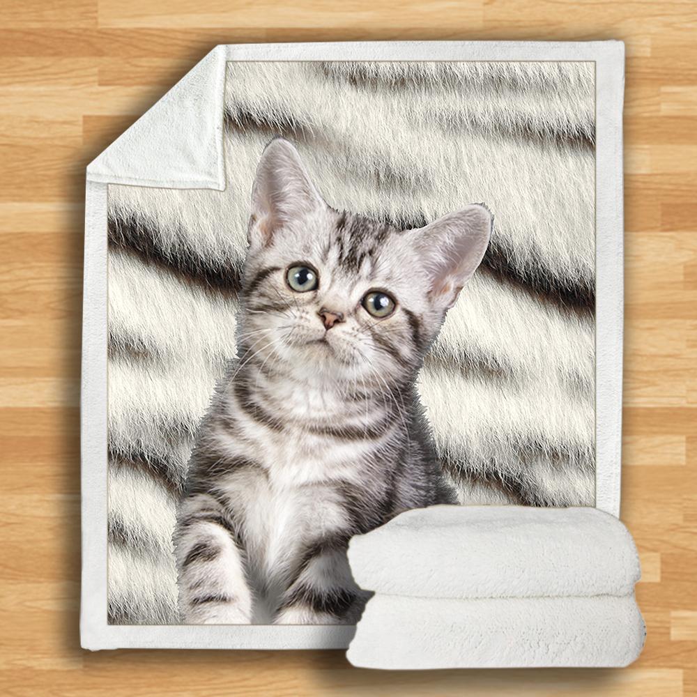 American Shorthair Cat Blanket American Shorthair Cat Blanket