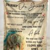 Elephant To Keep On Going Since Youve Gone Is The Hardest Thing Ive Ever Done Ultra Soft Cozy Plush Fleece Blanket