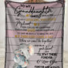 Elephant To My Granddaughter Once Upon A Time There Was A Little Girl Who Stole My Heart Ultra Soft Cozy Plush Fleece Blanket