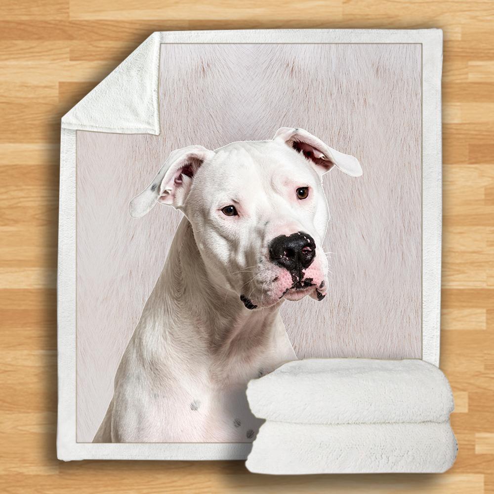 Dogo Argentino Blanket Dogo Argentino Blanket