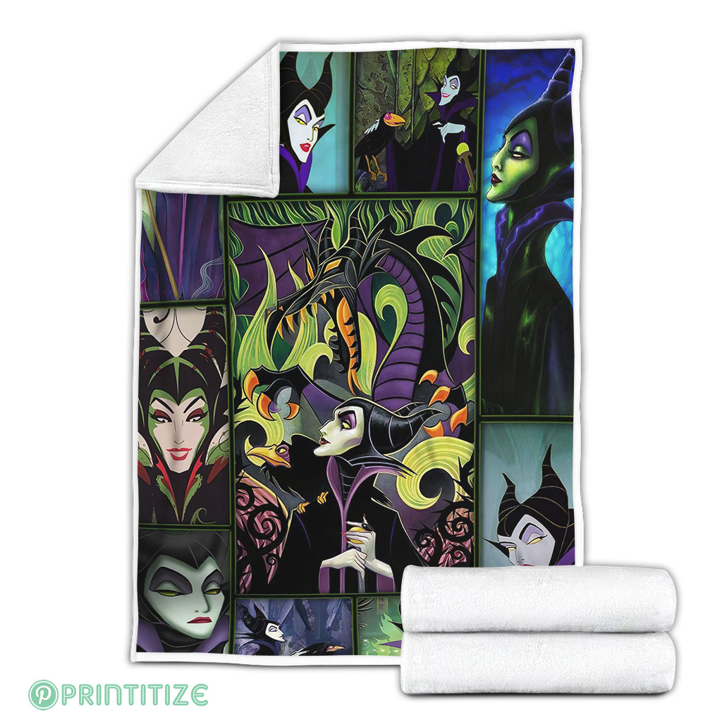 Maleficent Cartoon Fleece Blanket Maleficent Cartoon Fleece Blanket