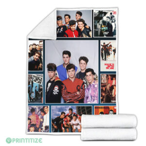 New Kids On The Block Vintage Fleece Blanket