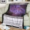 Afr 100 Ebondeath Dracolich Magic The Gathering Mtg Blanket