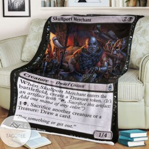 Afr 120 Skullport Merchant Magic The Gathering Mtg Blanket