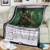 Afr 124 Vorpal Sword Magic The Gathering Mtg Blanket