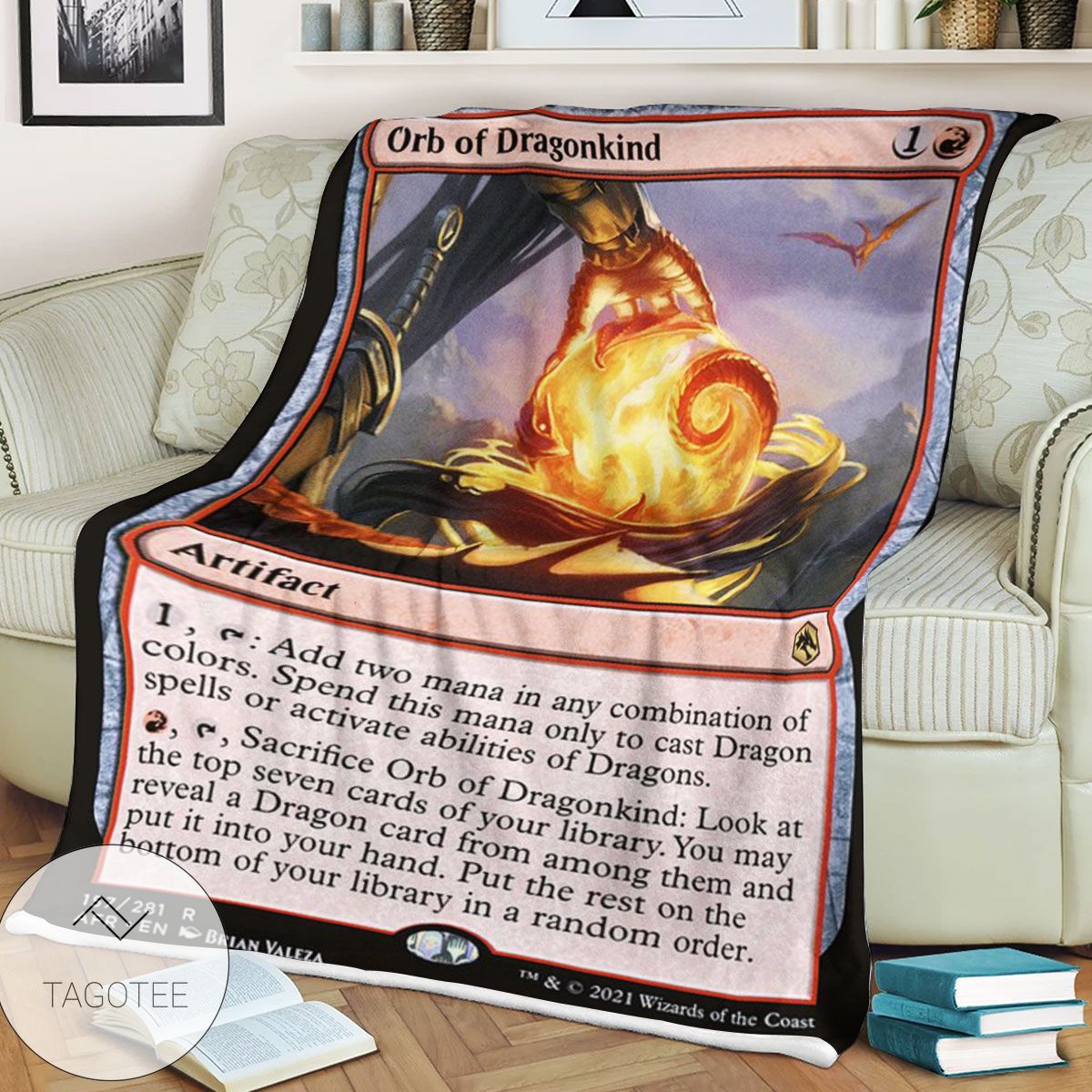 Afr 157 Orb Of Dragonkind Magic The Gathering Mtg Blanket Afr 157 Orb Of Dragonkind Magic The Gathering Mtg Blanket