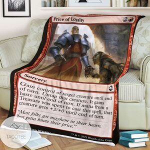 Afr 159 Price Of Loyalty Magic The Gathering Mtg Blanket
