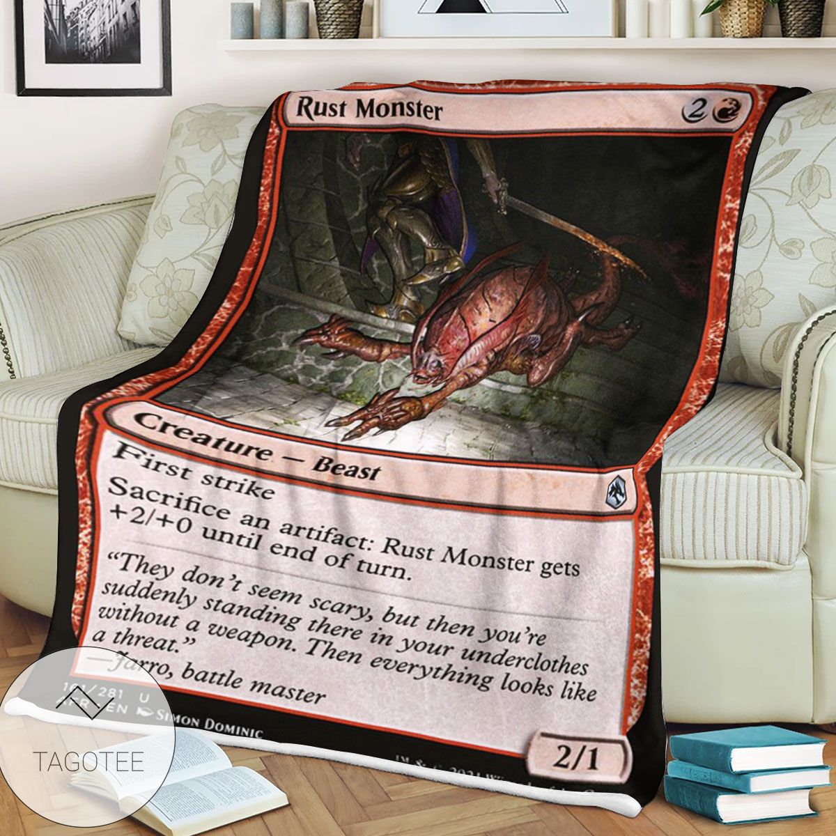 Afr 161 Rust Monster Magic The Gathering Mtg Blanket Afr 161 Rust Monster Magic The Gathering Mtg Blanket