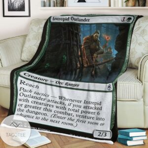 Afr 191 Intrepid Outlander Magic The Gathering Mtg Blanket