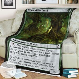 Afr 195 Neverwinter Dryad Magic The Gathering Mtg Blanket