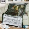 Afr 204 Scaled Herbalist Magic The Gathering Mtg Blanket