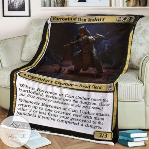 Afr 218 Barrowin Of Clan Undurr Magic The Gathering Mtg Blanket