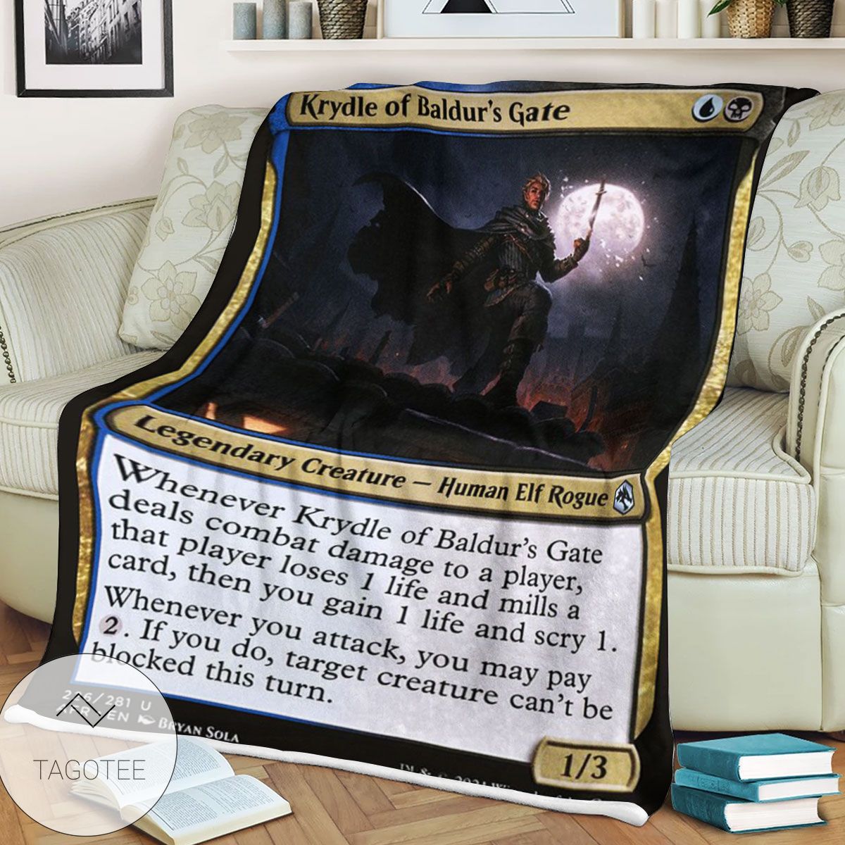 Afr 226 Krydle Of Baldur S Gate Magic The Gathering Mtg Blanket Afr 226 Krydle Of Baldur S Gate Magic The Gathering Mtg Blanket