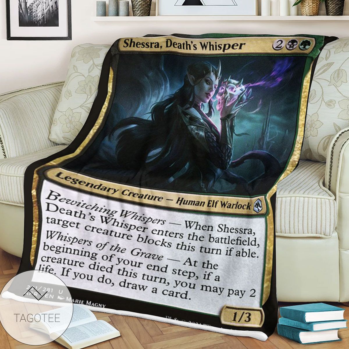 Afr 231 Shessra Death S Whisper Magic The Gathering Mtg Blanket Afr 231 Shessra Death S Whisper Magic The Gathering Mtg Blanket